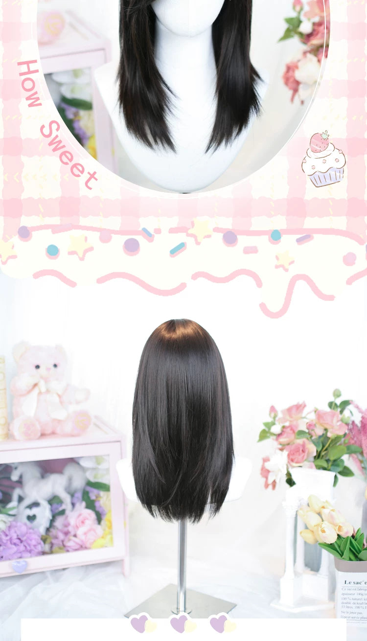 Wanshi medium-length full-head wig - additional view 3
