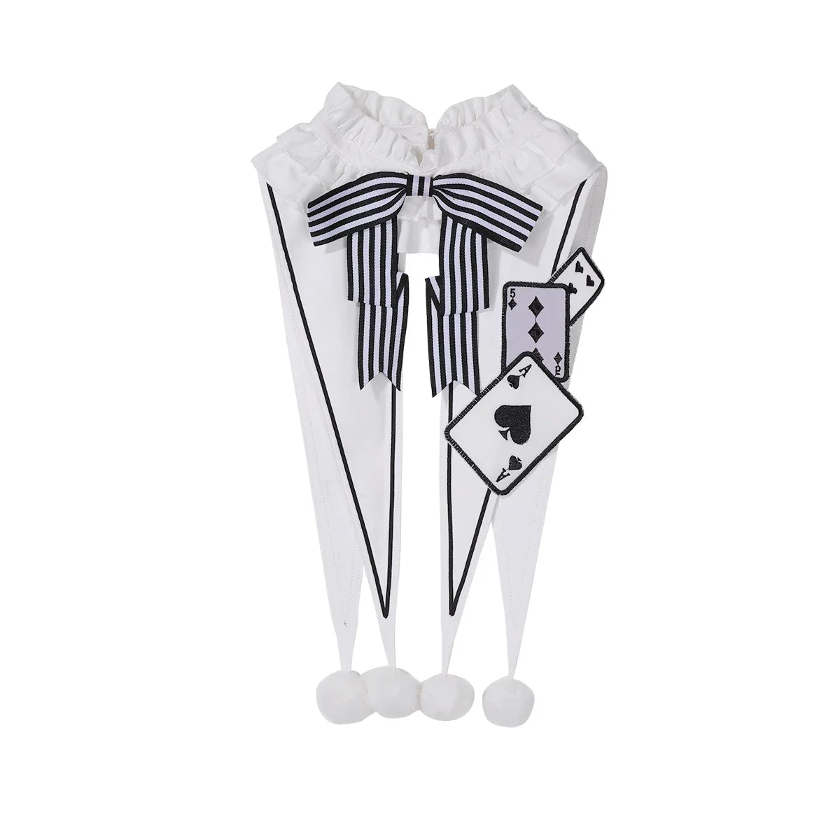 Letters from Unknown Star - Circus Fantasy Night - Gothic Lolita Jacquard Dress, Pointed Tail Hem