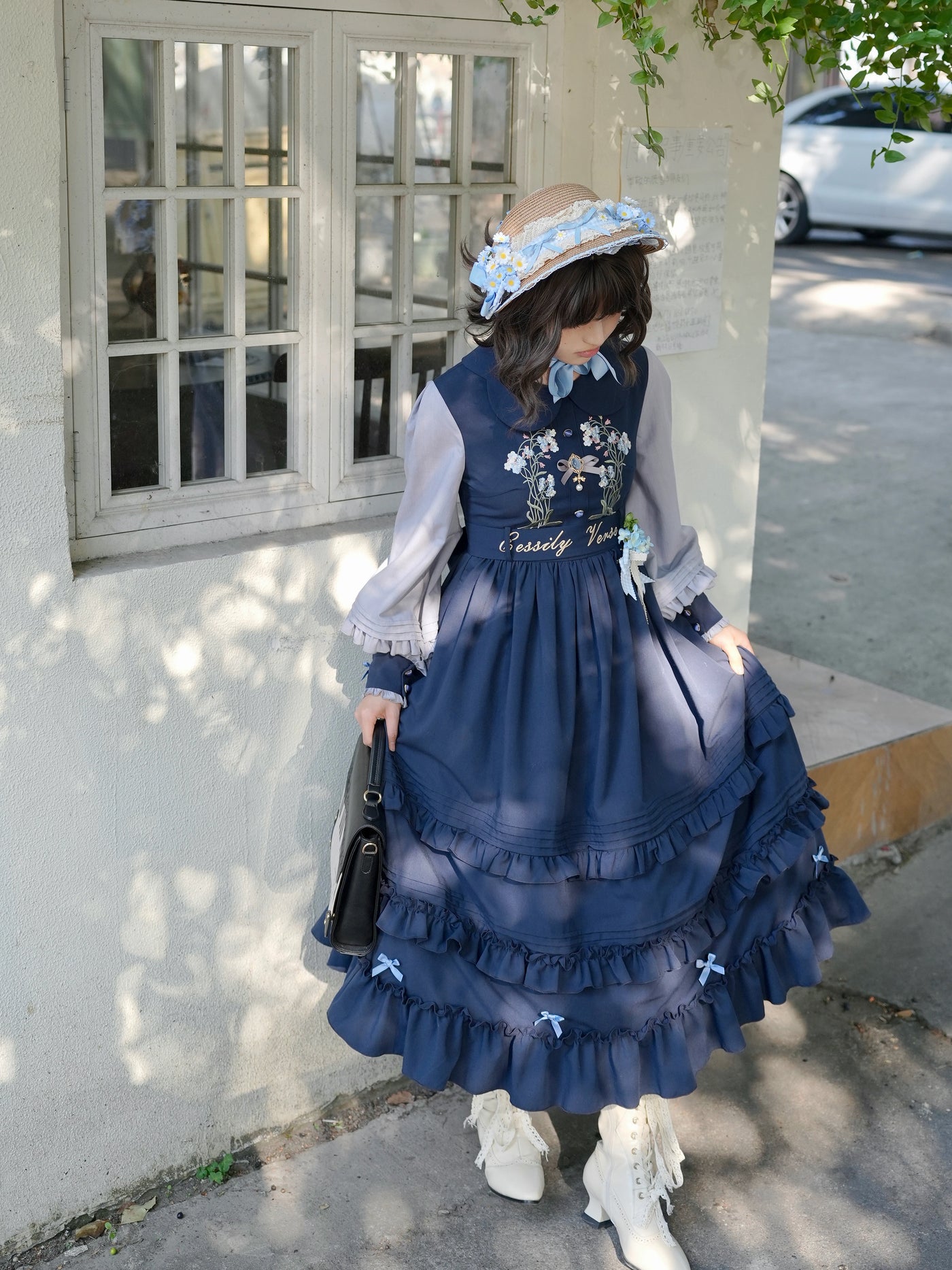 Name of the Wild - Classic Long-Sleeve OP Dress