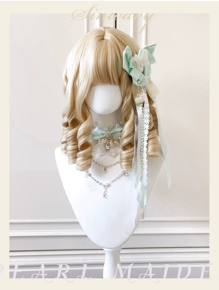 Platinum Roman-curl Lolita wig - view 5
