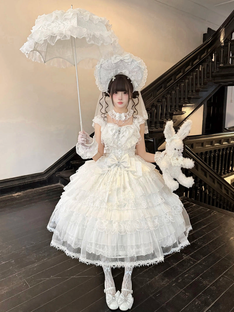 Miaolin Original - Rose Oath - Sweet Lolita JSK dress