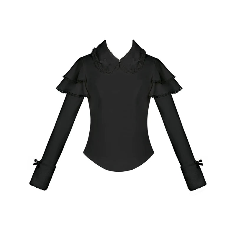 With PUJI - Sweet Lolita Innerwear Autumn and - Winter Lolita Sweater Other Surprise