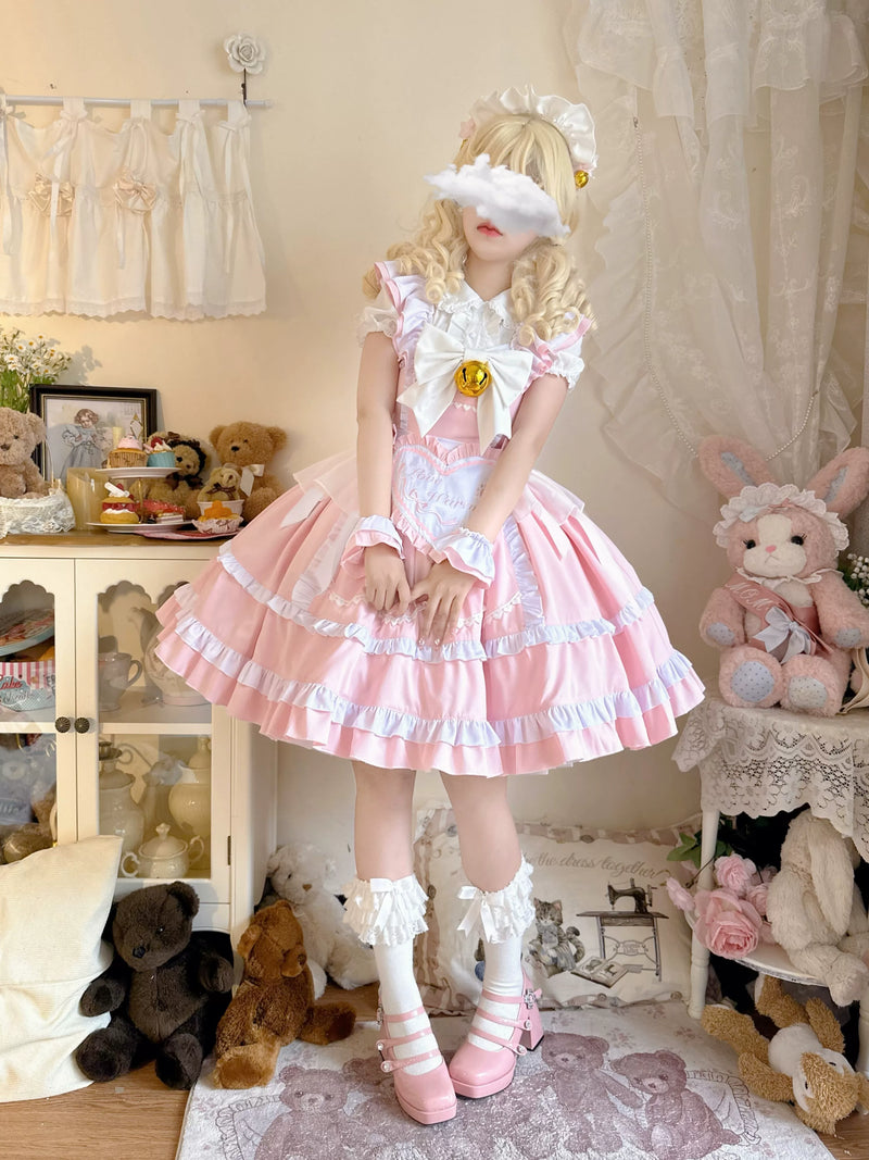 Hanguliang Sweet Chef Maid JSK Dress