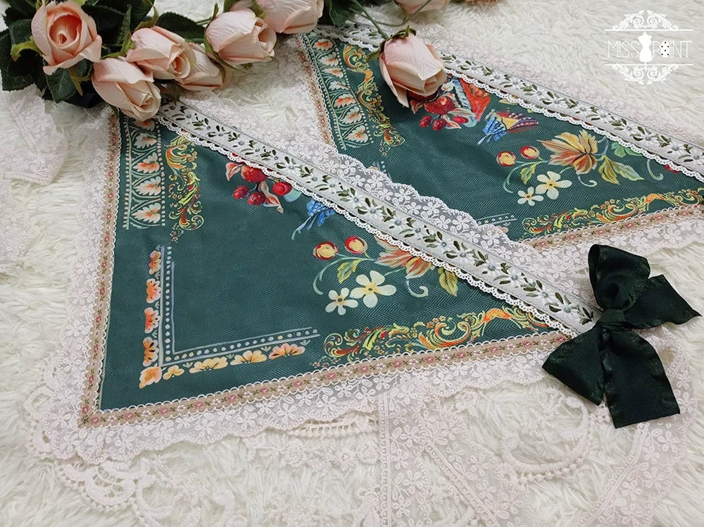Miss Point - Praise of Abundance - Country Lolita Print Accessories
