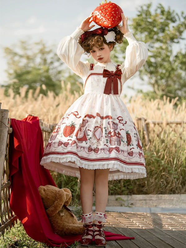 Winter Gift Cropped Cape & Lolita JSK Outfit — additional product view