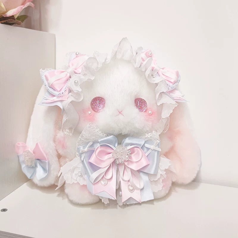 Lolita - Dawn - Handmade plush convertible crossbody and backpack