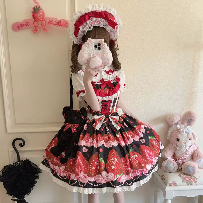 Hanguliang Sweet Berry Story JSK Dress