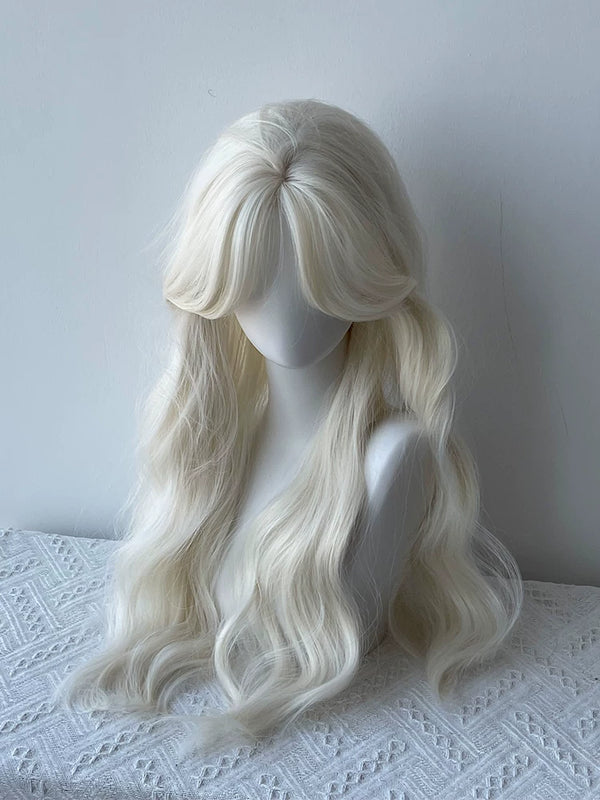 Kunkun Fish Sweetheart Milk Frappe curly wig - view 1