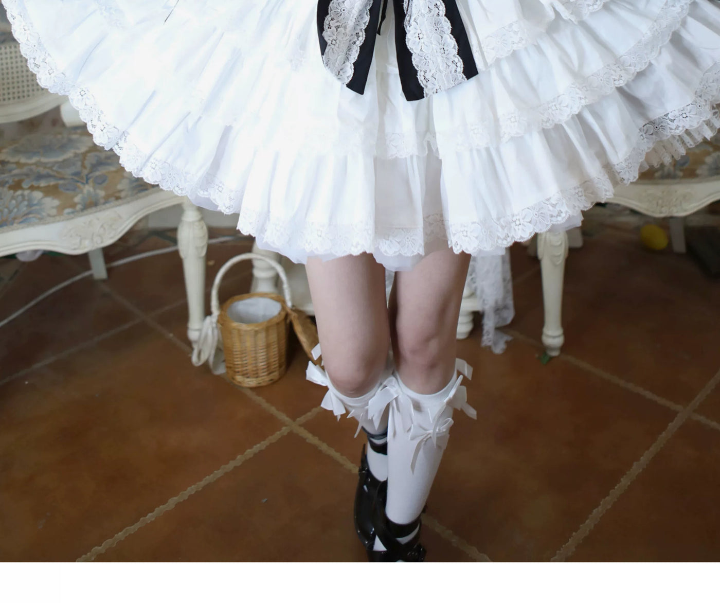 LACE GARDEN - Miss Rila - OP Dress with Hime Sleeves