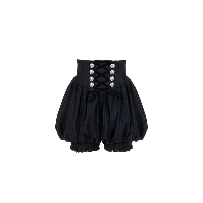 With PUJI - Night Raven - Gothic Lolita JSK Dress detail view 11