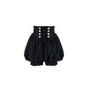 Elastic high-waist lantern pants at back waist and back legs Pre-order, ships from November 7 / S