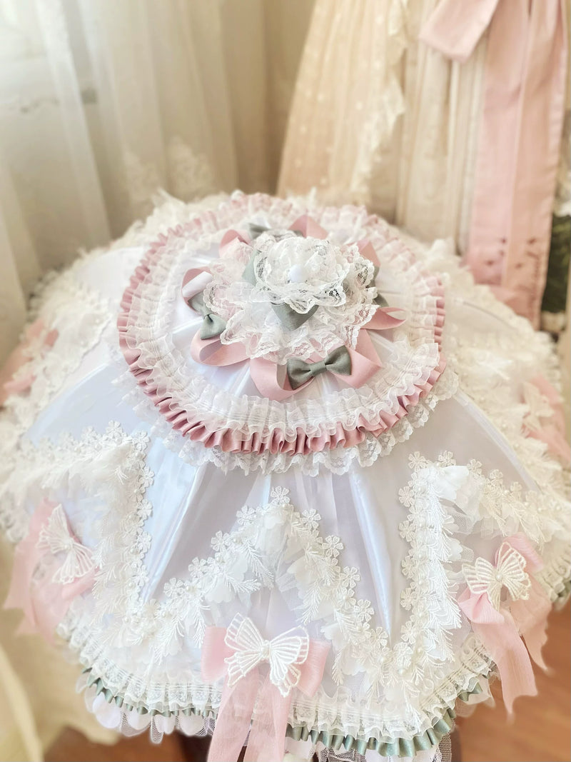 Independent Brand - Pastel Lace Princess Lolita Parasol - product image 4