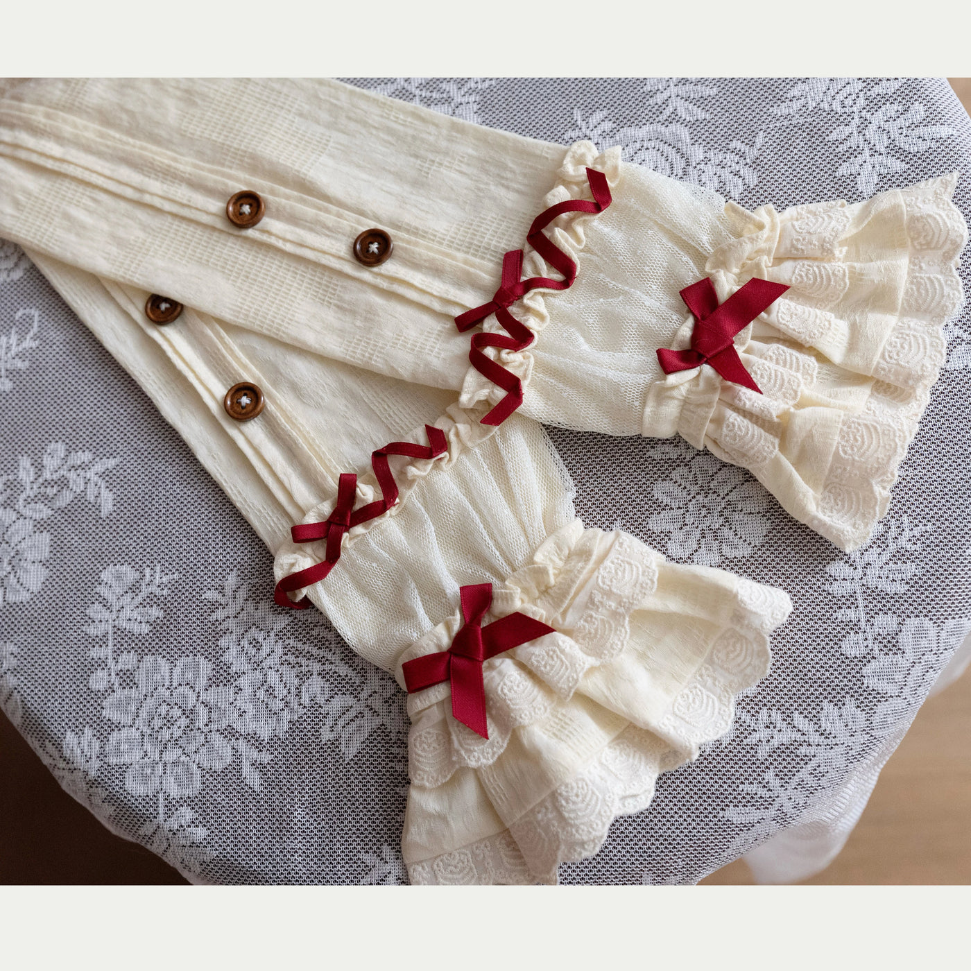DayRabbit - Muffin Postman - Blue or Beige OP and Pinafore Dresses with Detachable Bows