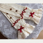 Beige detachable sleeves (many handmade marks) / S