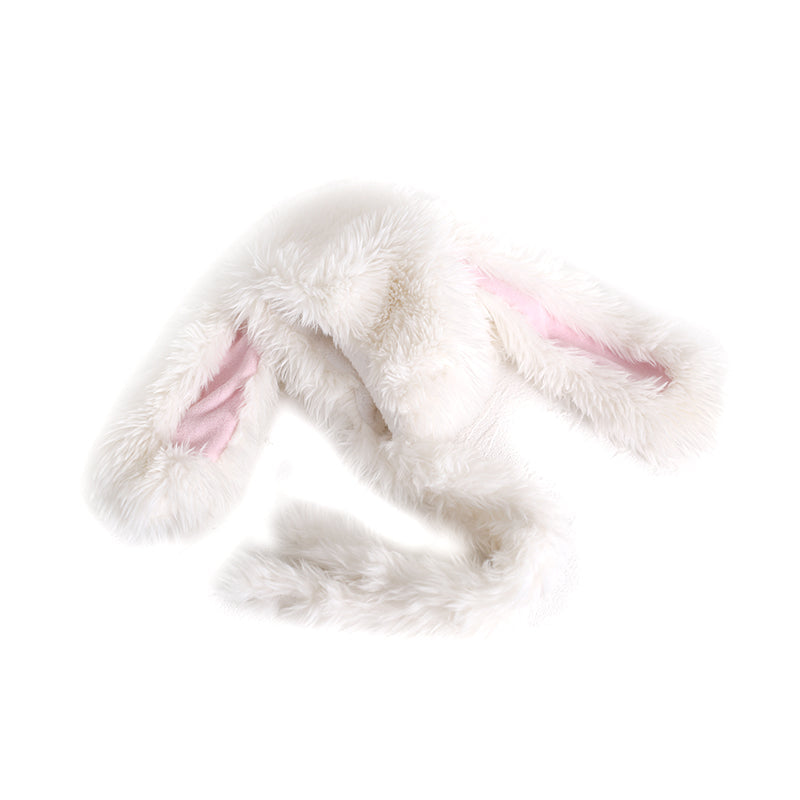Xiaogui - Kawaii Lolita Plush Rabbit-Eared Hat - Headwear