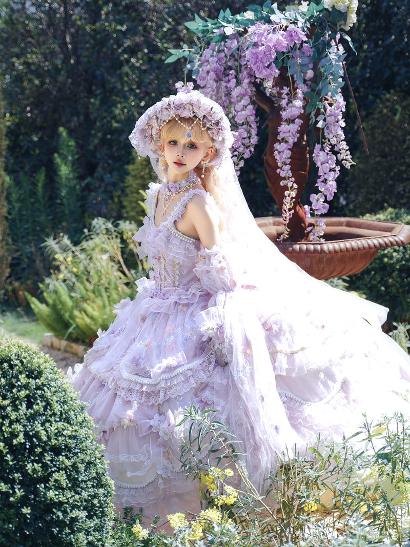 Cat Fairy - Princess on the Run - Lilac Lolita JSK