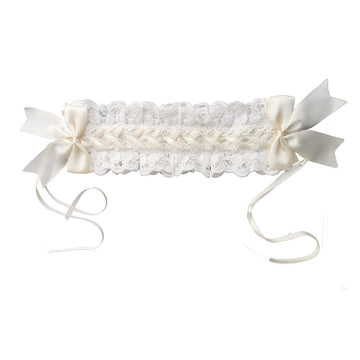 ZIIVAXXY Lolita - Sweet Kid - Lace hair band with bow tassels