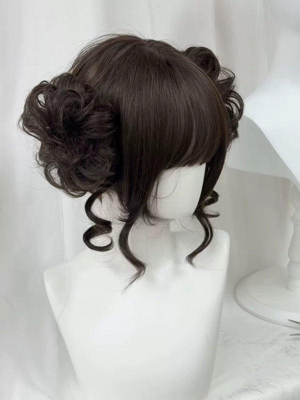 Kunkun Fish Kitten Signal twin-tail bob wig - view 1