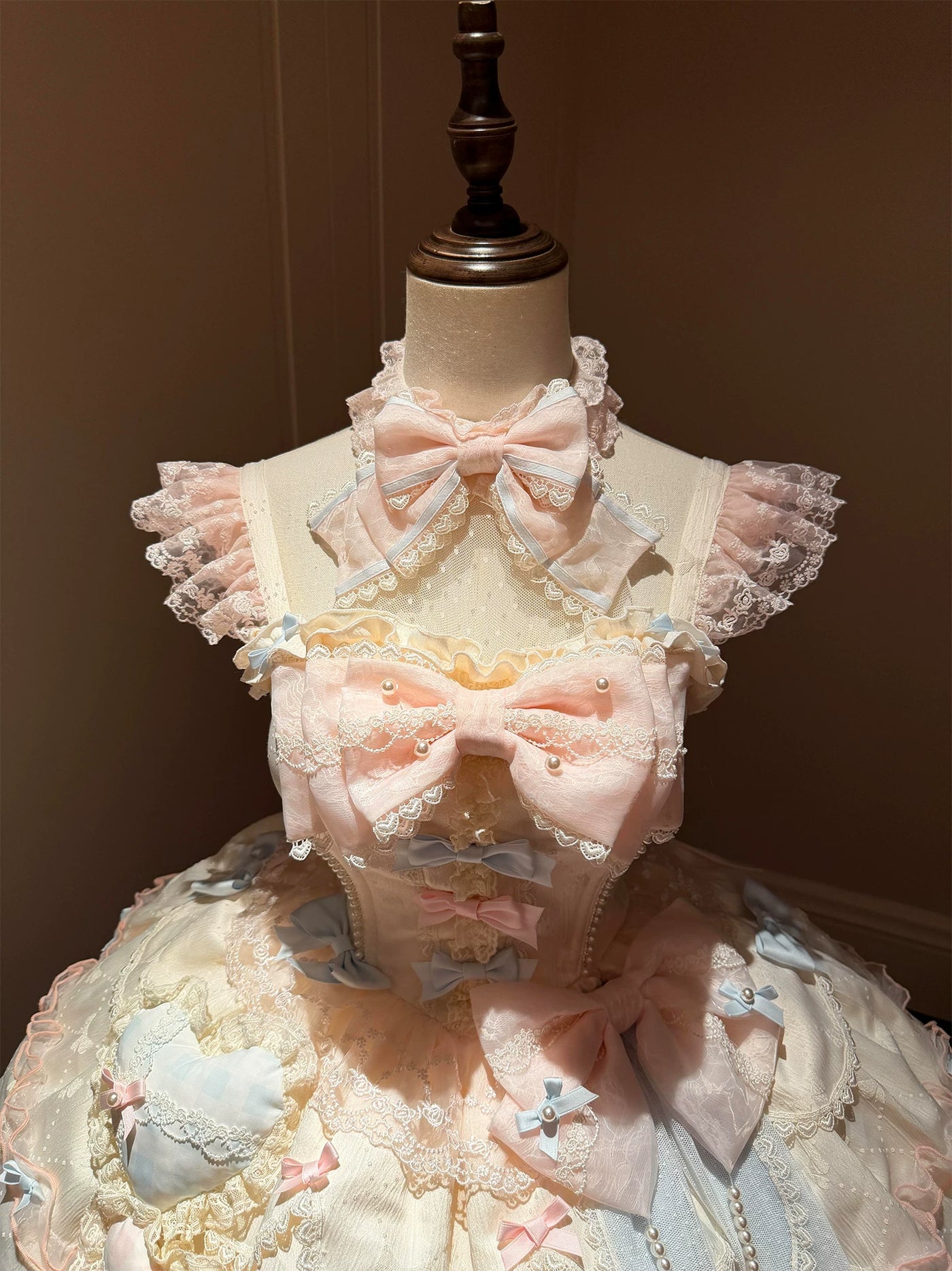 Dream Bunny - Sweetheart Macaron - Pastel JSK dress with layered ruffles