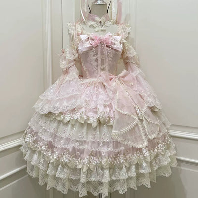 Hanguliang Flower Rain Chinese JSK Dress