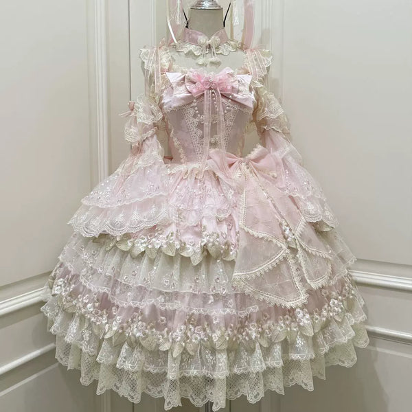 Hanguliang Flower Rain Chinese JSK Dress