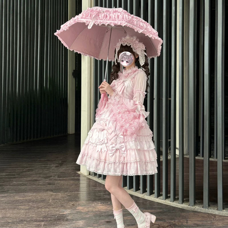 Independent Brand - Gothic Birdcage Lace Lolita Parasol - product image 3