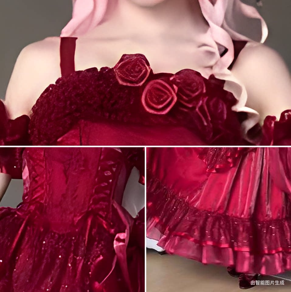 Flora Muse - Silent Manor Lolita Ball Gown - Off-shoulder tiered