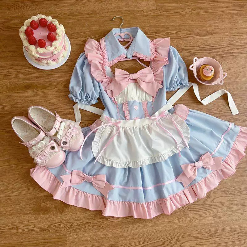 Sweetheart Dream Machine - Sweet Maid - OP Dress Set with a Ruffled Apron