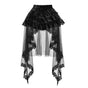 Skirt with Trailing Veil / S