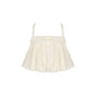 Ecru Adjustable Strap Top In Stock / S