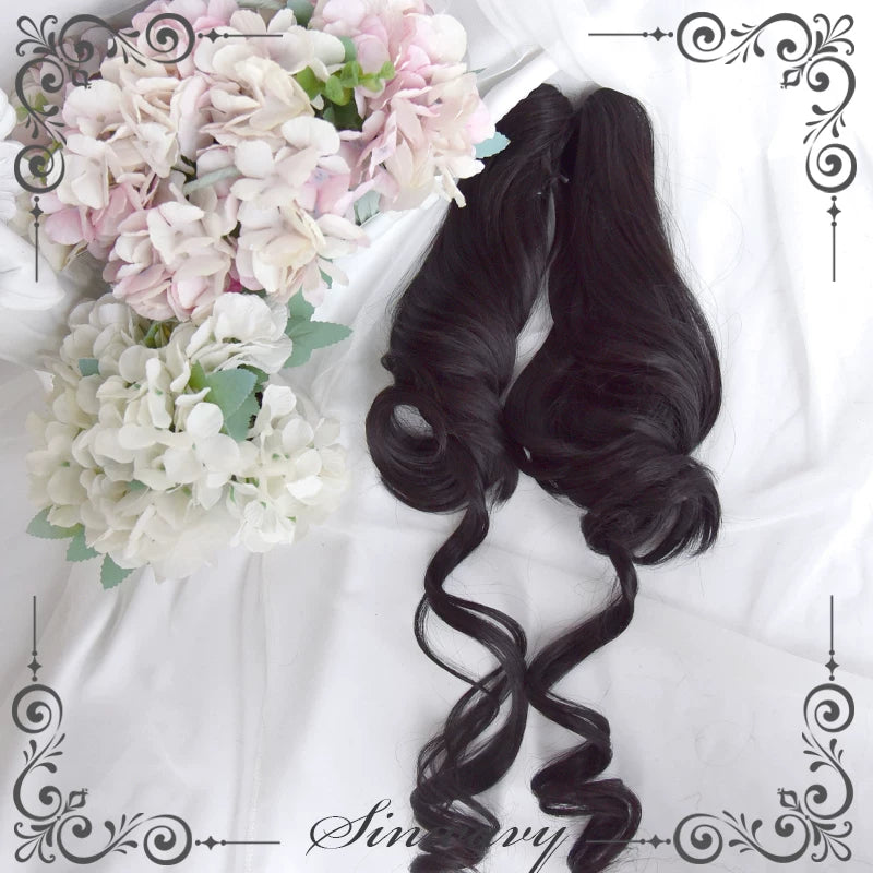 Sinwavy natural black double ponytail wig - view 8