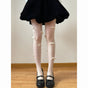 Thin beige bow / One Size