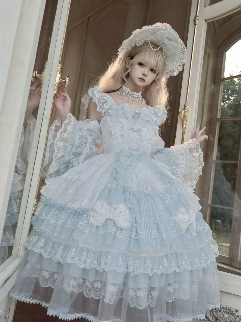 Pear Island Tea - Overture of Spring - Sweet lolita jumper skirt