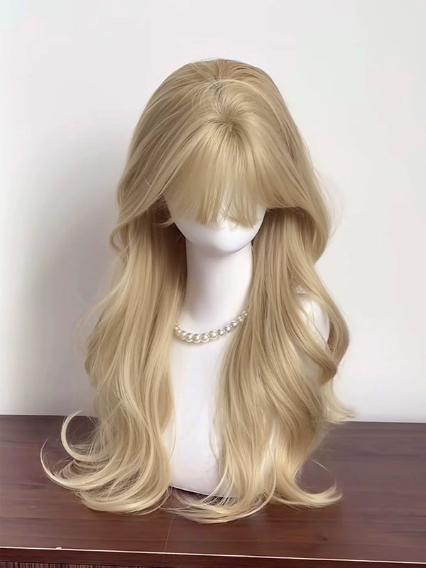Kunkun Fish platinum blonde straight wig - view 1