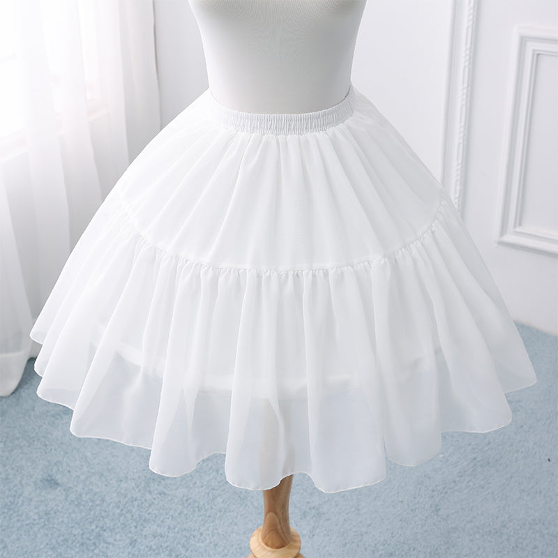 Manyiluo - Daily Lolita - Fishbone Bustle Petticoat with an adjustable waist - product detail 2