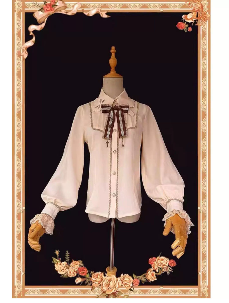 Infanta - Chocolate Carousel - Cotton Sateen Suspender Dress