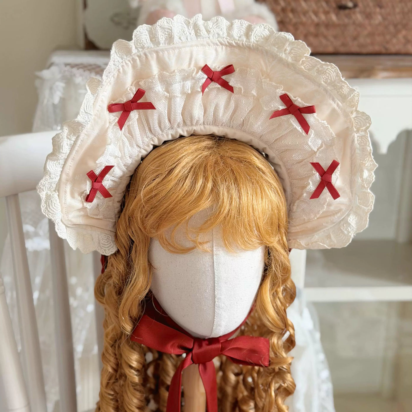 DayRabbit - Muffin Postman - Handmade Lolita Accessories Including Headwear, Brooches and Bows