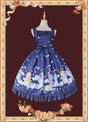 Individual Item / JSK - Deep Blue - Low Print / L