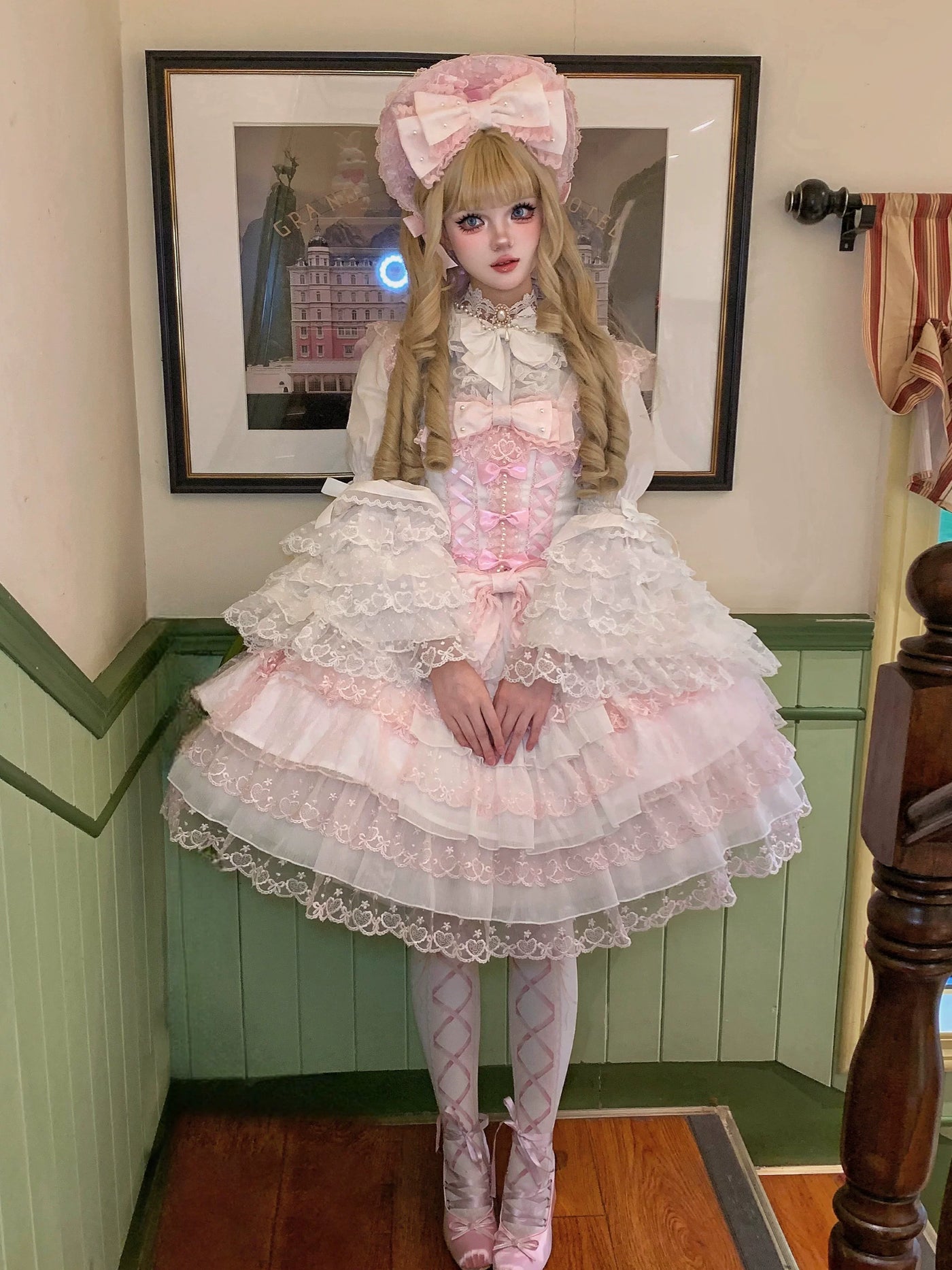 Sugar Girl - Love Overture - Sweet Lolita Blouse Princess Sleeves Lolita Shirt