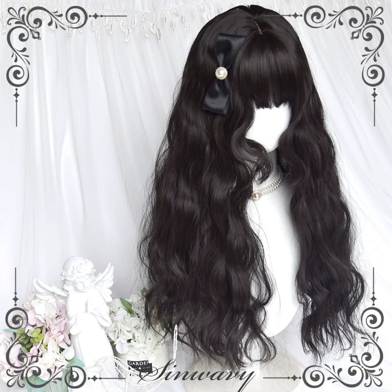 Sinwavy natural black long curly wig - view 6