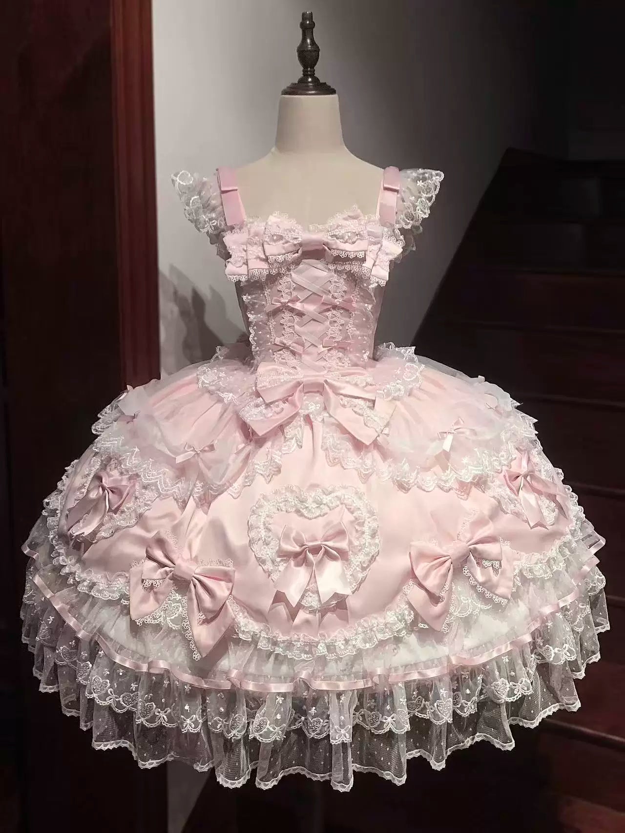 White Sugar Girl - Velvet Sweetheart - Sweet Lolita JSK dress