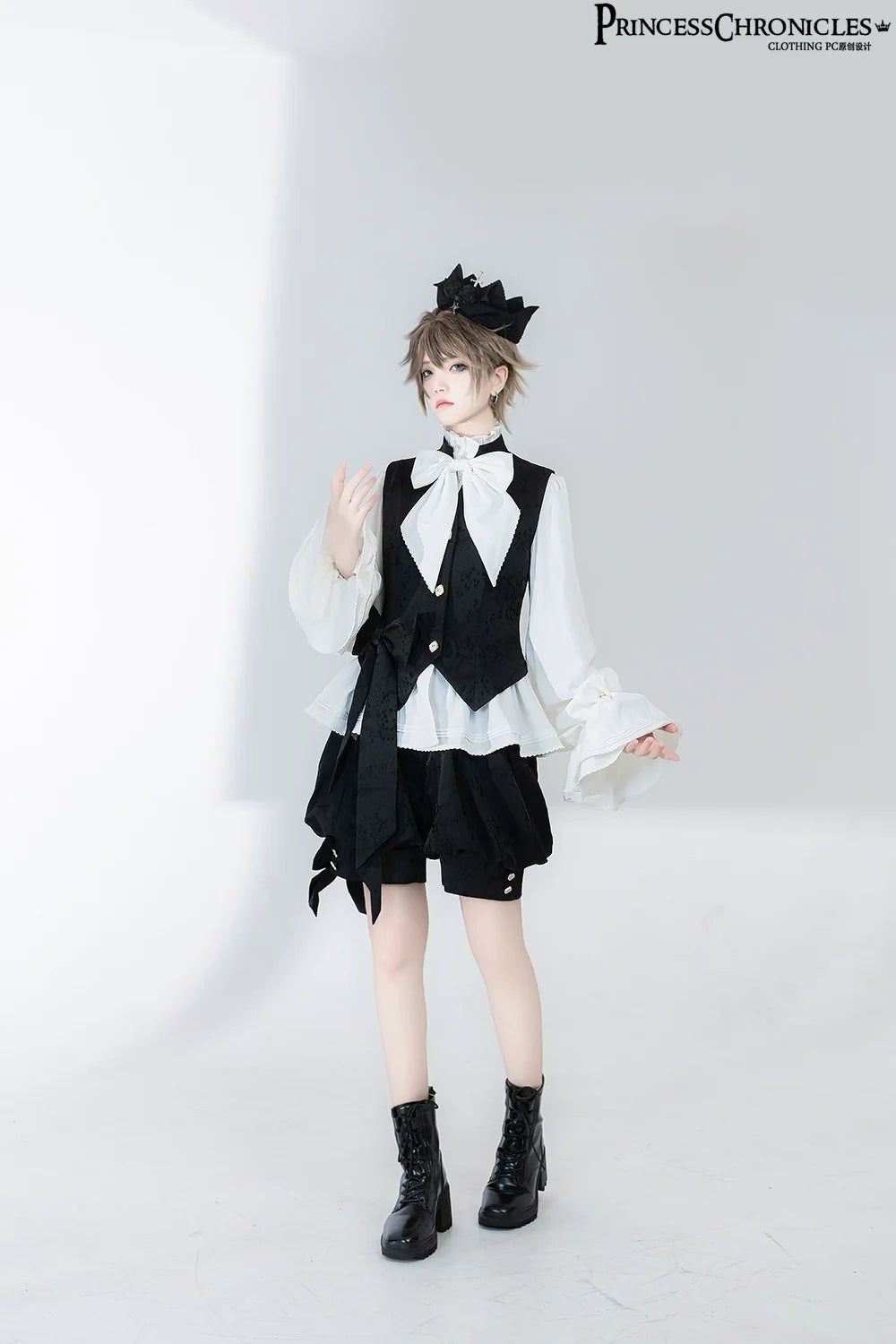 Princess Chronicles - Hunting Rabbit 2.0 - Ouji Lolita Retro Cool Prince Shirt