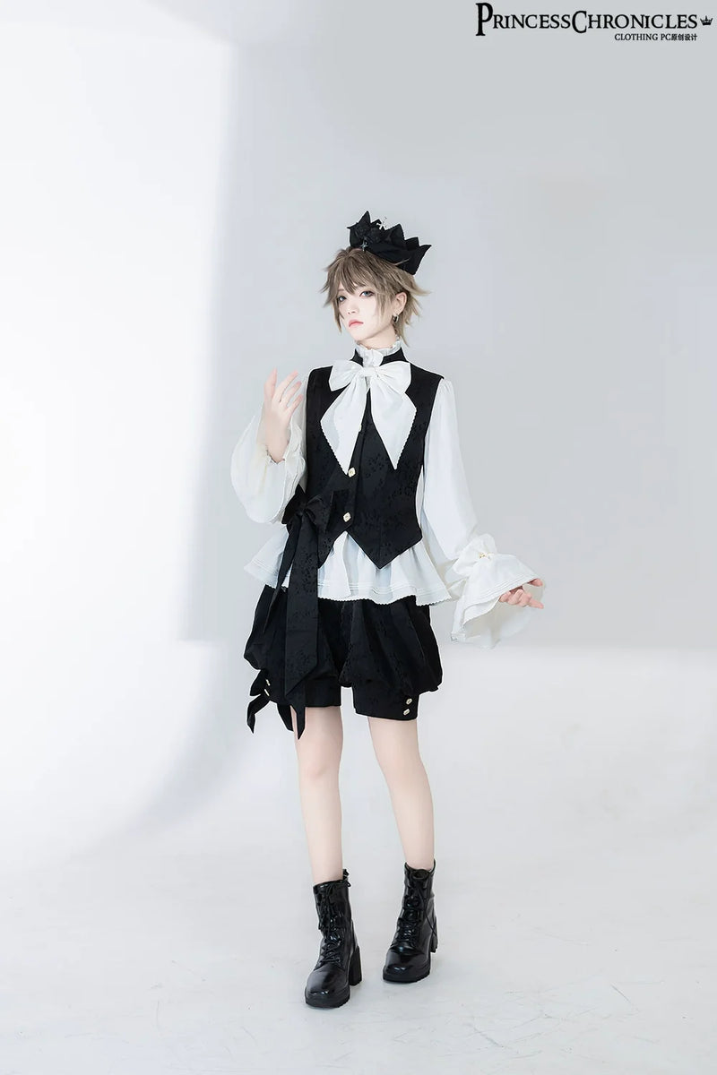 Princess Chronicles - Hunting Rabbit 2.0 - Ouji Lolita Retro Cool Prince Shirt
