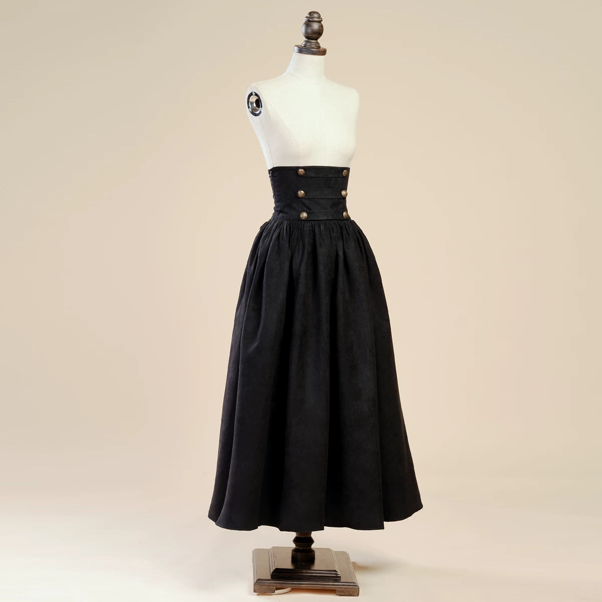 LACE GARDEN - Magic Academy - High-Waist Full Skirt Set with Ruffled Blouse