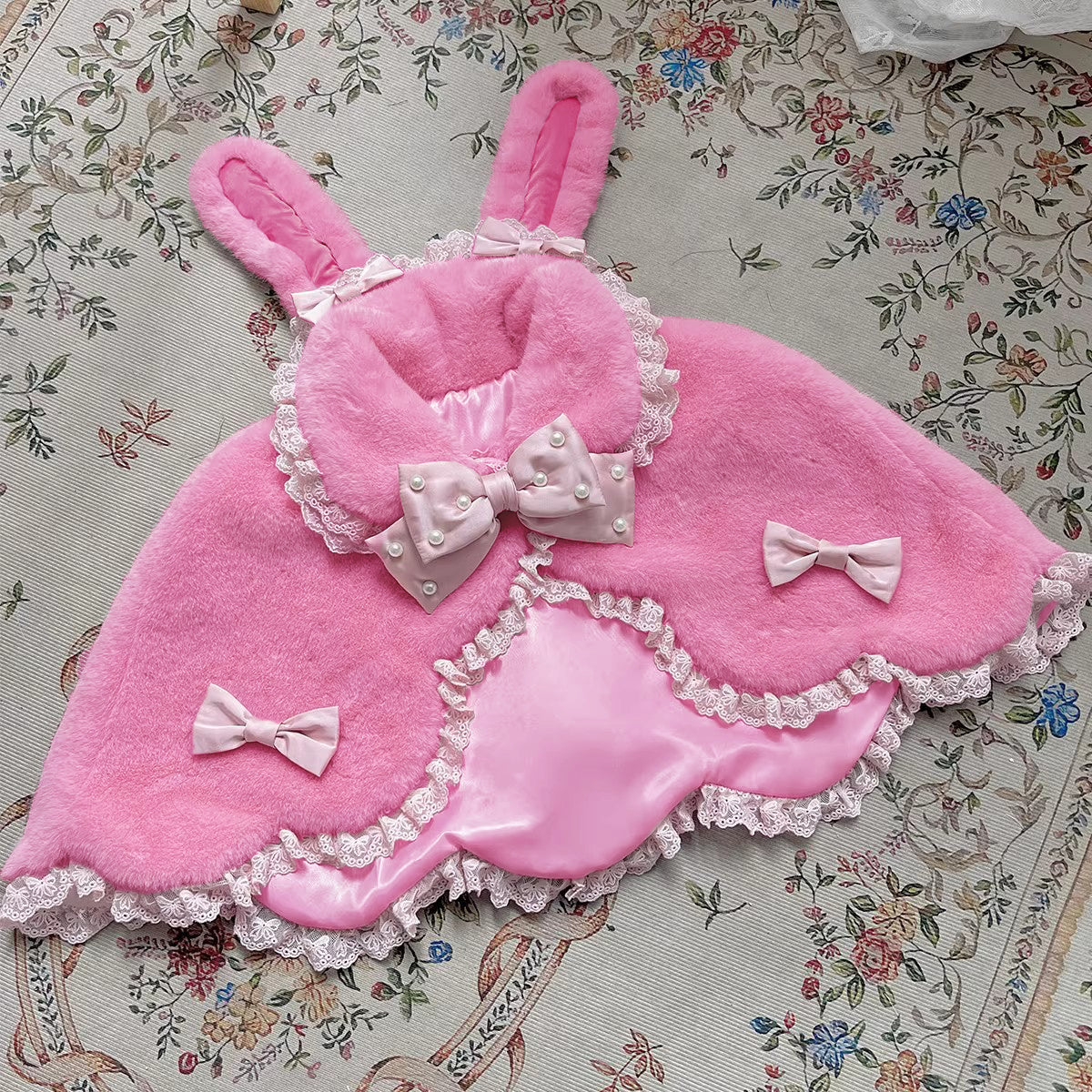 Letters from Unknown Star - Kawaii Lolita Cape Winter Lolita - Shawl Daily Outerwear