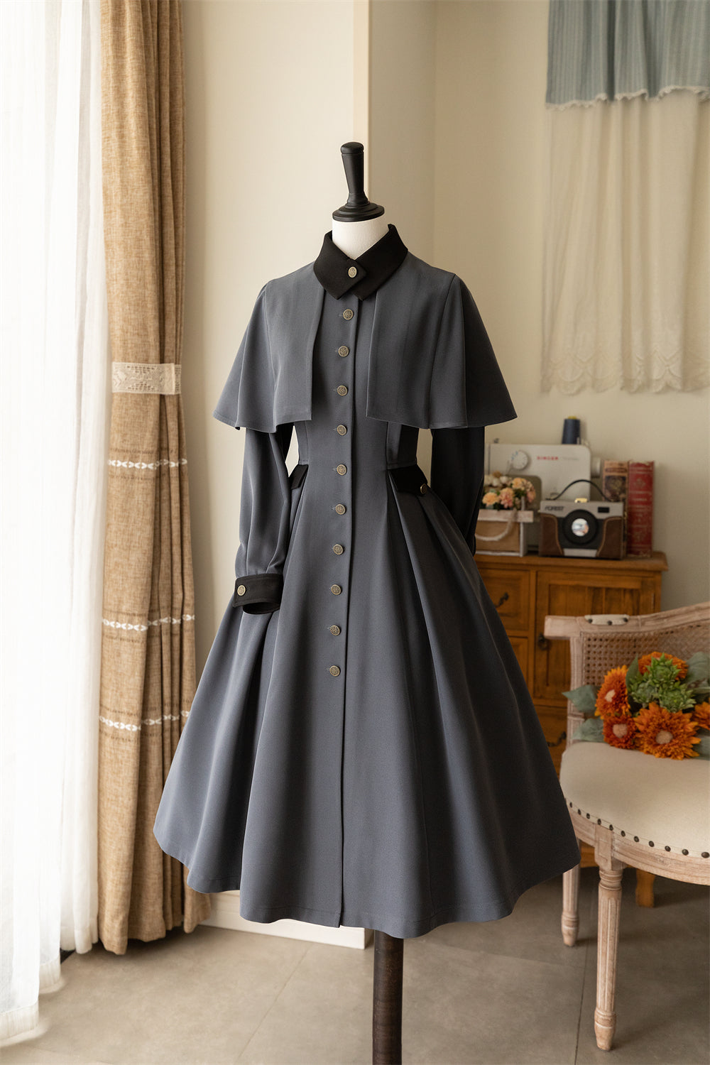 Forest Wardrobe - Elegant Lolita Dress Winter Lolita - Coat Dress JSK Dress
