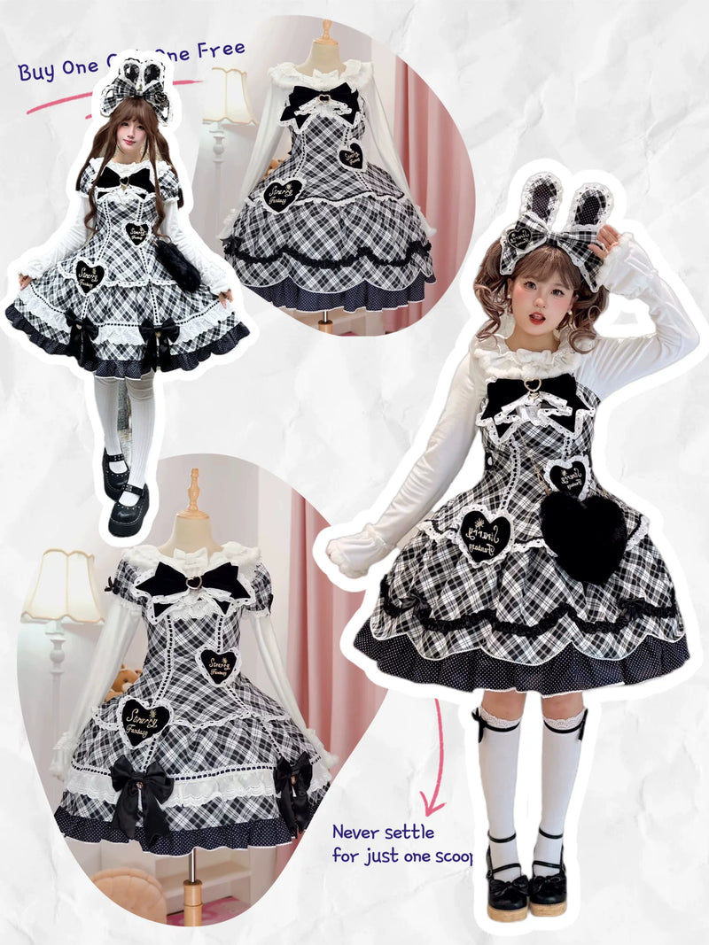 Star Fantasy - Chocolate Snowball - Inner-Layer Top with Princess Sleeves