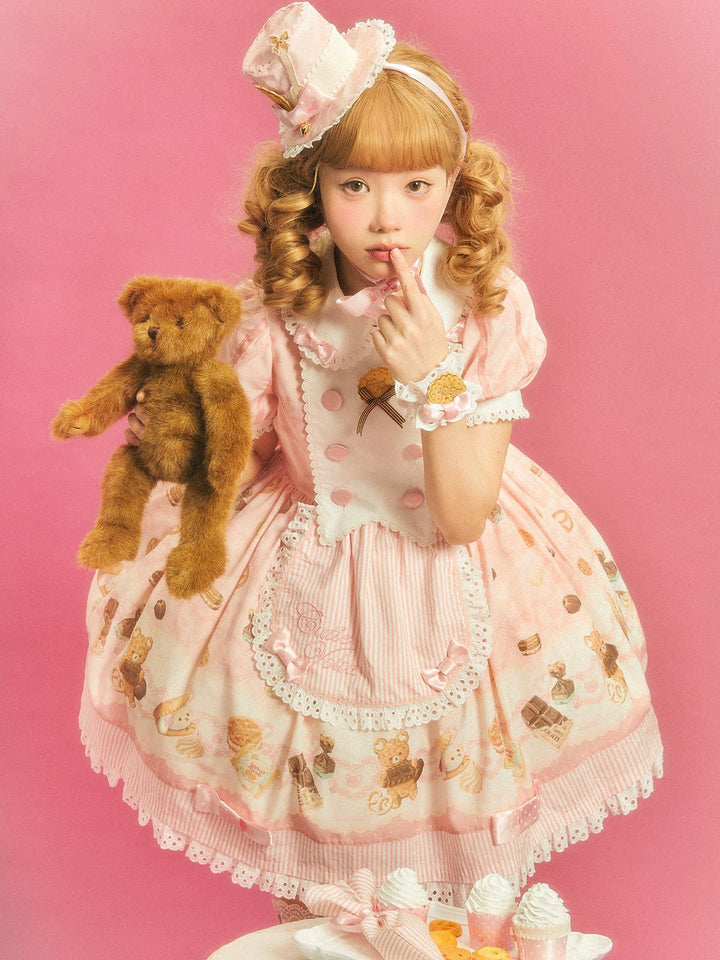 CutieVolta - Forever Happy Patisserie - Sweet Lolita OP & JSK Collection