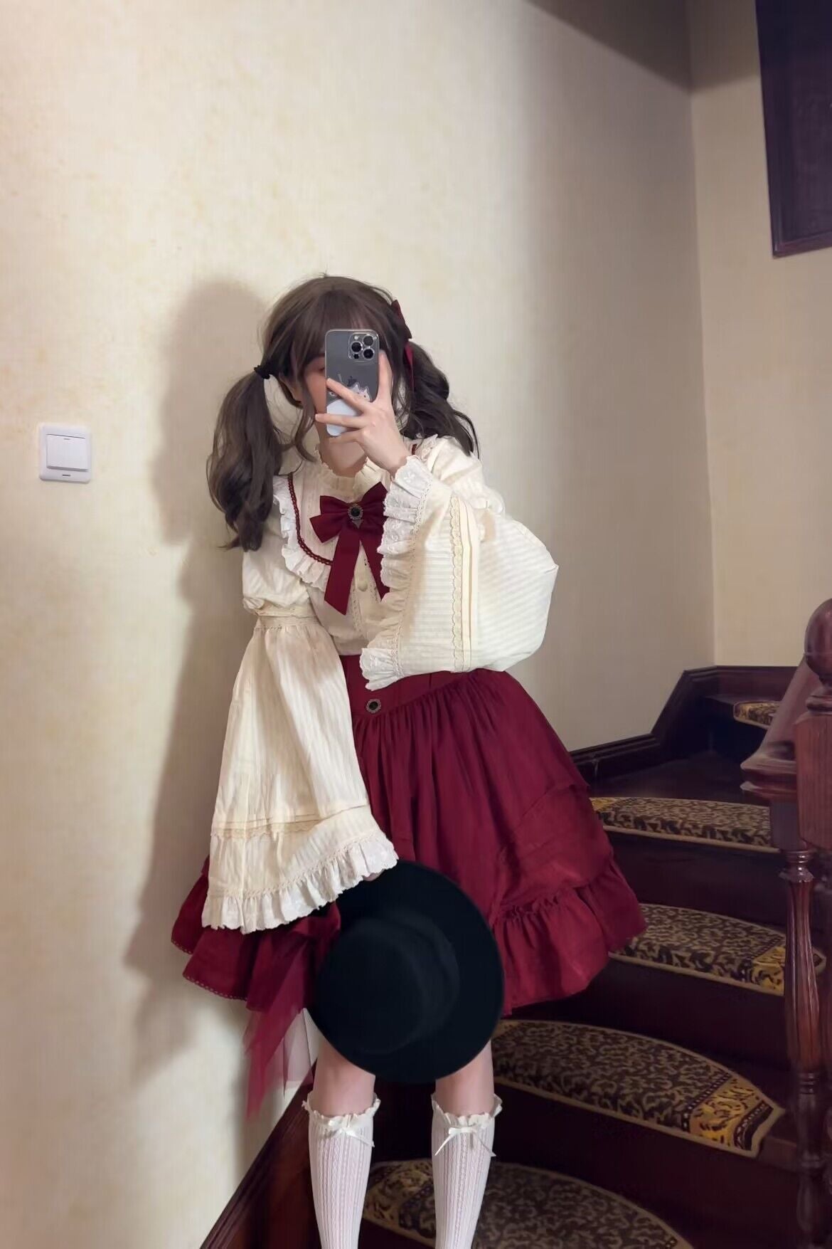 Uncle's Workshop - Rich Girl - Elegant Lolita Blouse and Skirt, Detachable Sleeves