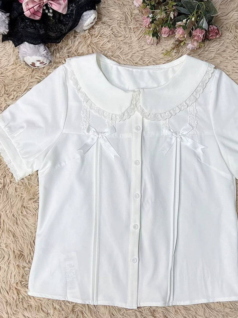 Yueele - Botanical Tea Garden - Plus-Size Lolita Outfit Set - detail view 5